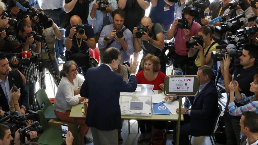 El candidato del Partido Popular a la Presidencia, Mariano Rajoy, (Reuters)