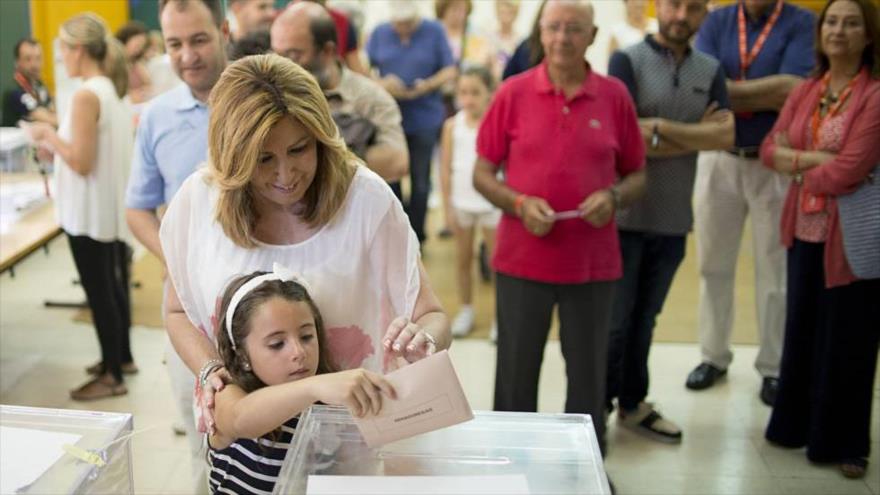 La presidenta de la Junta de Andalucía, Susana Díaz, (EFE)