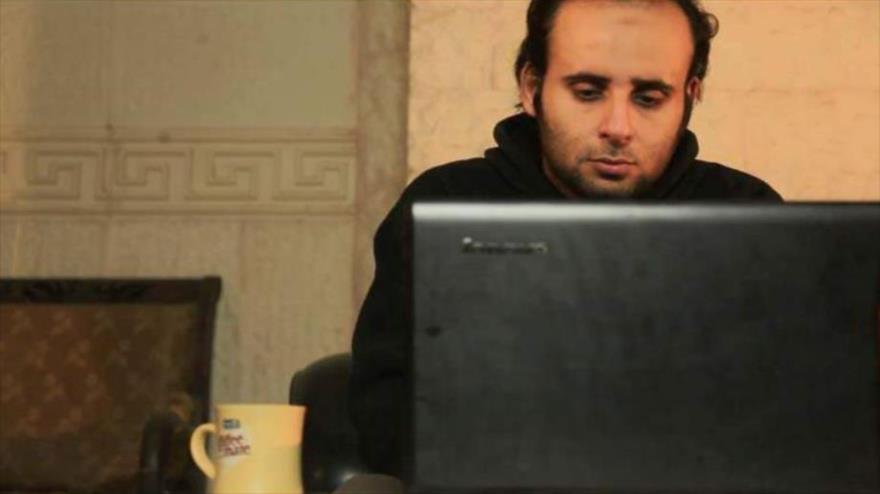 Imagen captada de un vídeo difundido por el grupo terrorista Daesh que muestra la ejecución de 5 activistas sirios.