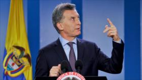Macri en caída libre: Aumenta 18 % su desaprobación en Argentina