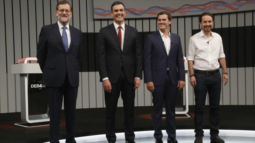 ¿Qué dicen los líderes políticos españoles tras comicios de España?