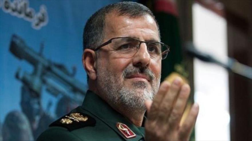 El general de brigada Mohamad Pakpur, comandante de las Fuerzas Terrestres del Cuerpo de Guardianes de la Revolución Islámica de Irán (CGRI).