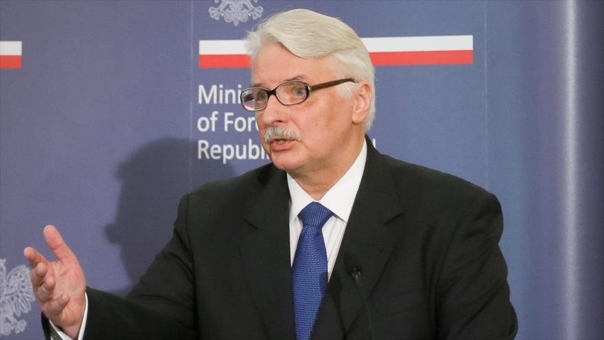 El ministro de Exteriores de Polonia, Witold Waszczykowski.