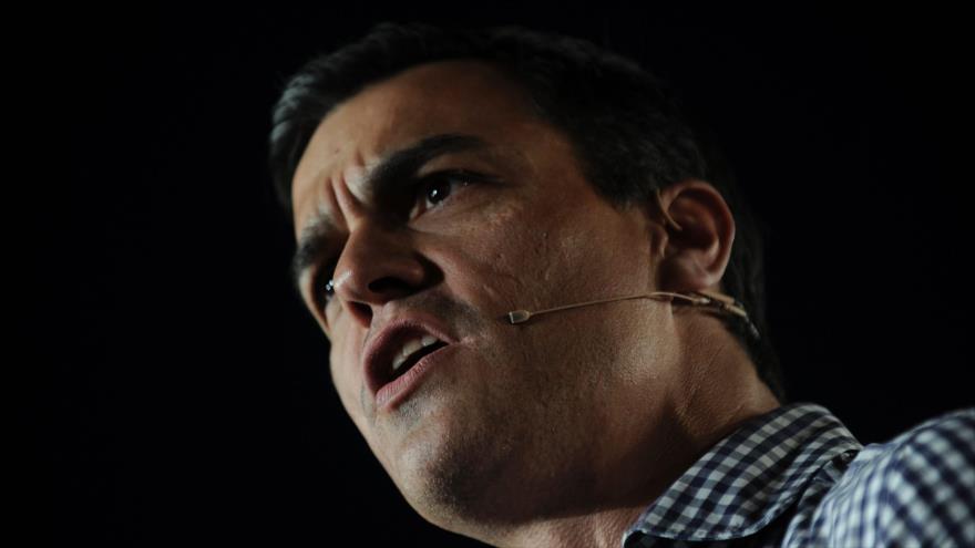 El líder del Partido Socialista Obrero Español (PSOE), Pedro Sánchez.