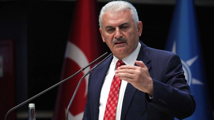 El primer ministro turco, Binali Yildirim.