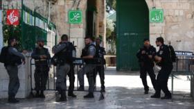 Fuerzas israelíes irrumpen en Al-Aqsa por tercer día consecutivo