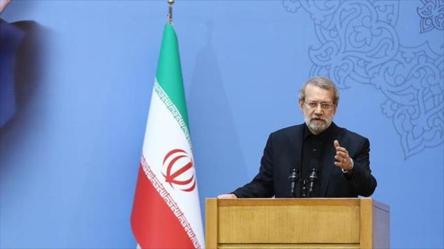 El presidente de la Asamblea Consultiva Islámica de Irán (Mayles), Ali Lariyani.