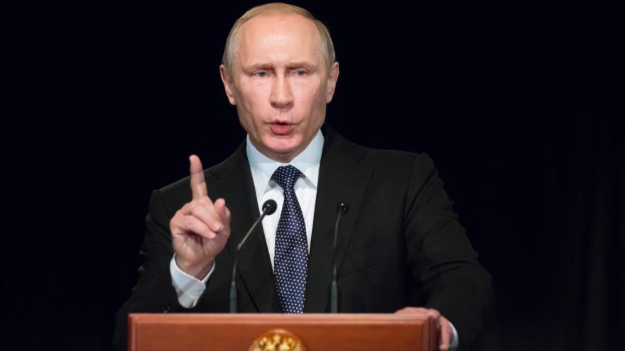 Vladimir Putin, el presidente ruso.