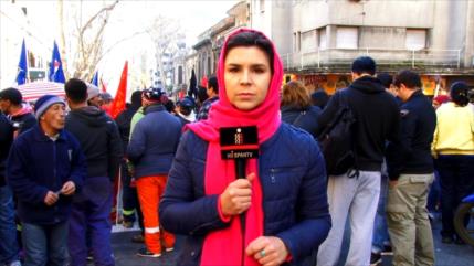 Trabajadores uruguayos no aceptan los recortes inadmisibles