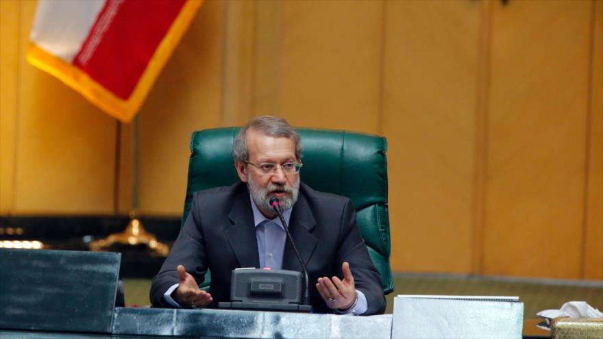 El presidente de la Asamblea Consultiva Islámica de Irán (Mayles), Ali Lariyani.