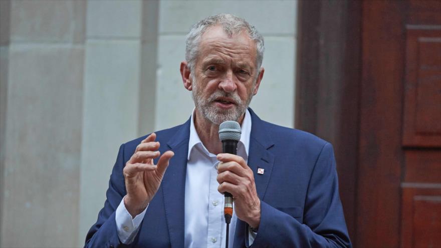 El líder del Partido Laborista británico (PL), Jeremy Corbyn.