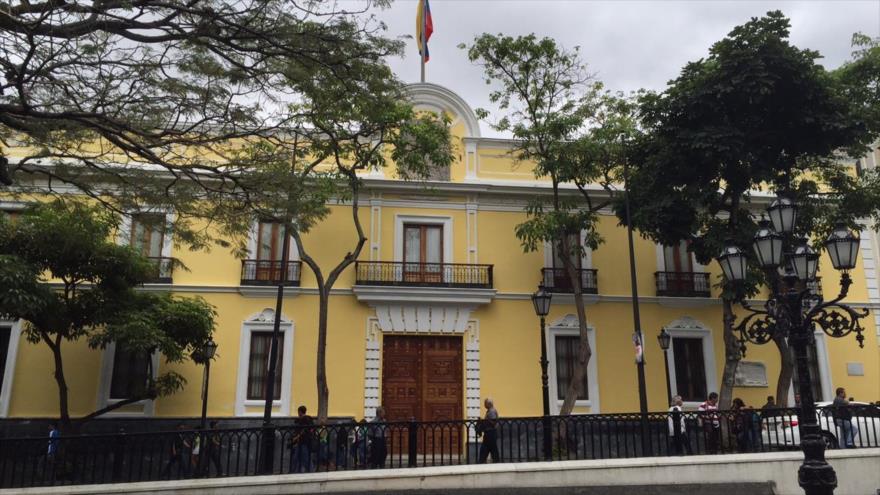 La sede del Ministerio del Poder Popular para Relaciones Exteriores de Venezuela.