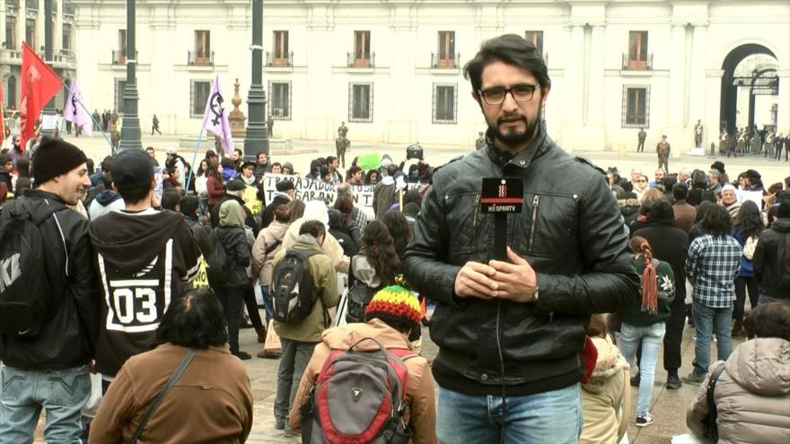 Leonel Retamal, uno de los corresponsales de HispanTV en Chile.