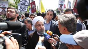 Presidente iraní asegura que la nación palestina nunca quedará sola