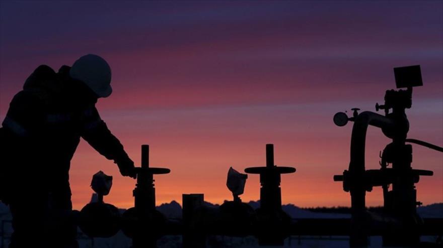 Extracción de petróleo.