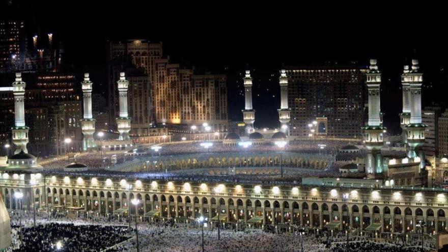 La Mezquita Al-Haram en La Meca, en Arabia Saudí.