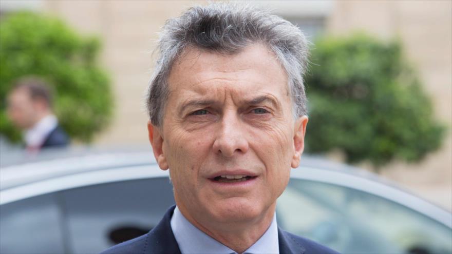 El presidente de Argentina, Mauricio Macri.
