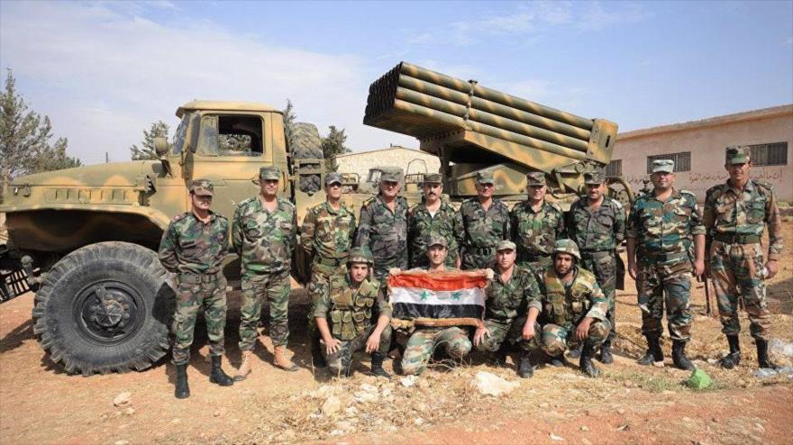 Fuerzas del Ejército de Siria.