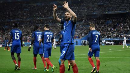 Francia golea 5-2 a Islandia y avanza a semifinales de Eurocopa 2016