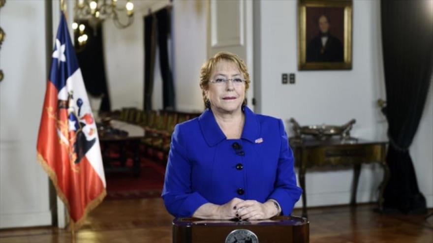 La presidenta chilena, Michelle Bachelet. 3 de julio de 2013