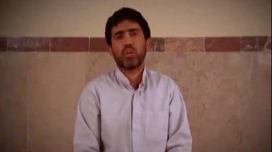 Uno de los dos terroristas detenidos en junio en Teherán que planeaba llevar a cabo ataques con bomba en varios puntos de la capital iraní.