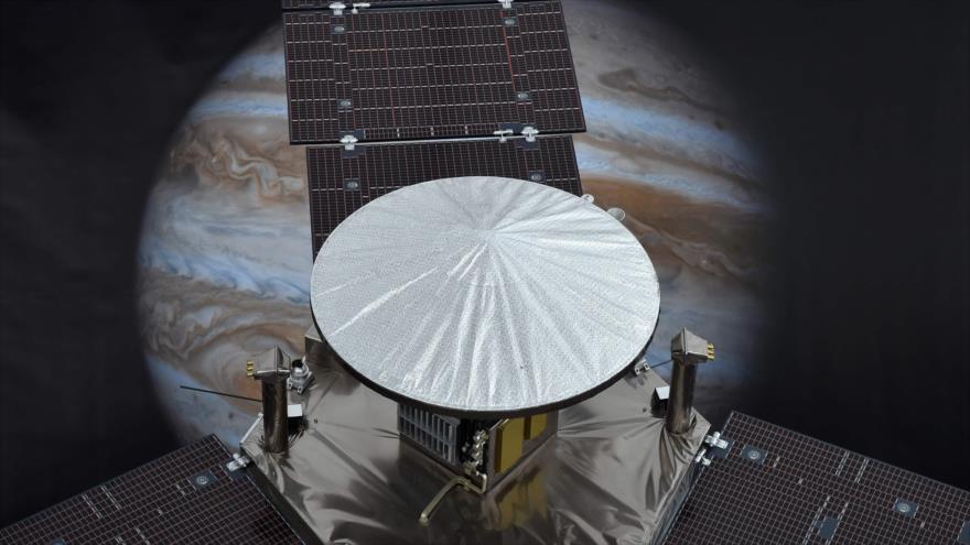 Tras 5 años, Sonda Juno de la NASA se coloca en órbita de Júpiter