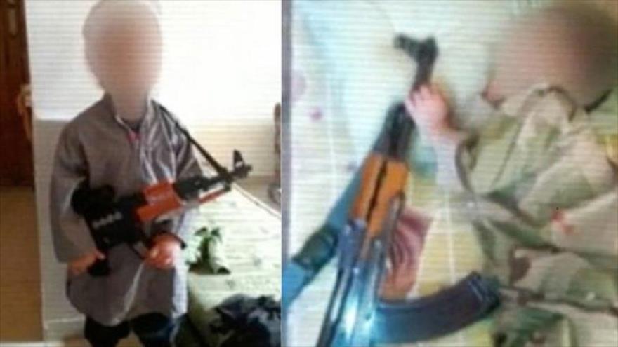 Fotos del niño sueco que falleció cuando jugaba con una granada.