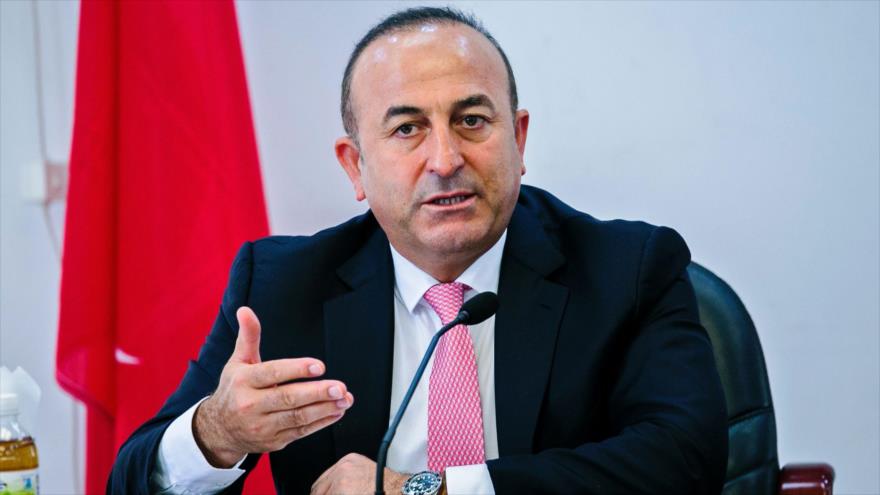 El ministro turco de Asuntos Exteriores, Mevlut Cavusoglu.