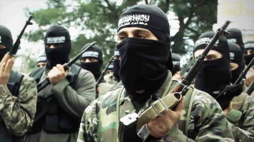 Integrantes del grupo terrorista Ahrar al-Sham.