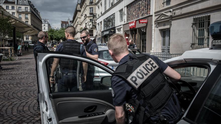 Agentes de la Policía de Francia.