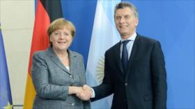 Macri y Merkel confían en un acercamiento entre la UE y Mercosur