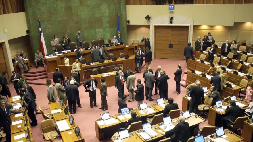 La Cámara de Diputados de Chile.