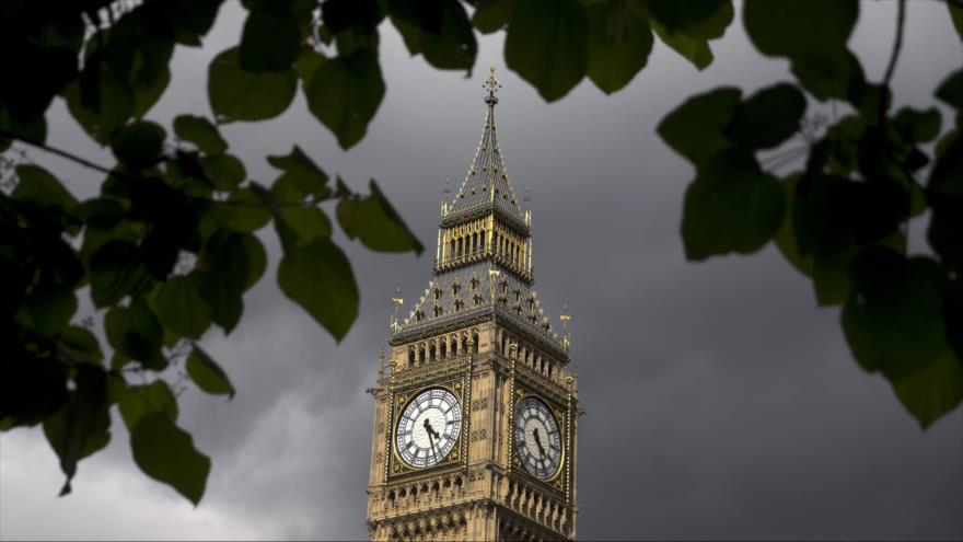 El Palacio de Westminster, que alberga las dos cámaras del Parlamento del Reino Unido.