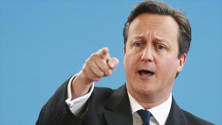 El primer ministro del Reino Unido, David Cameron.