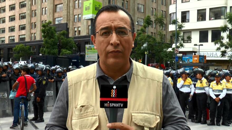 Impiden en México la llegada de CNTE al Zócalo