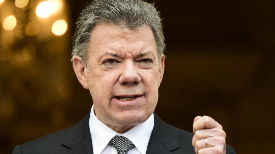 El presidente de Colombia, Juan Manuel Santos.