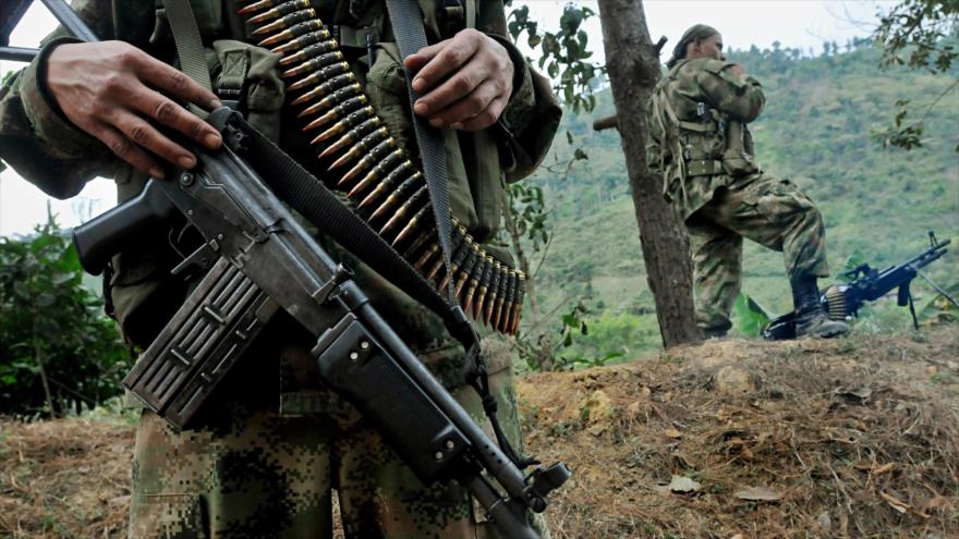Integrantes de las Fuerzas Armadas Revolucionarias de Colombia (FARC).