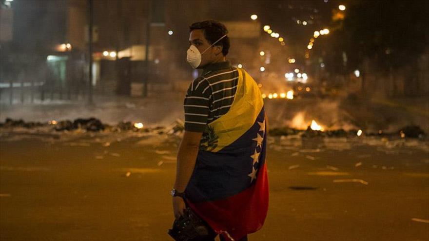 Disturbios en varias ciudades de Venezuela.