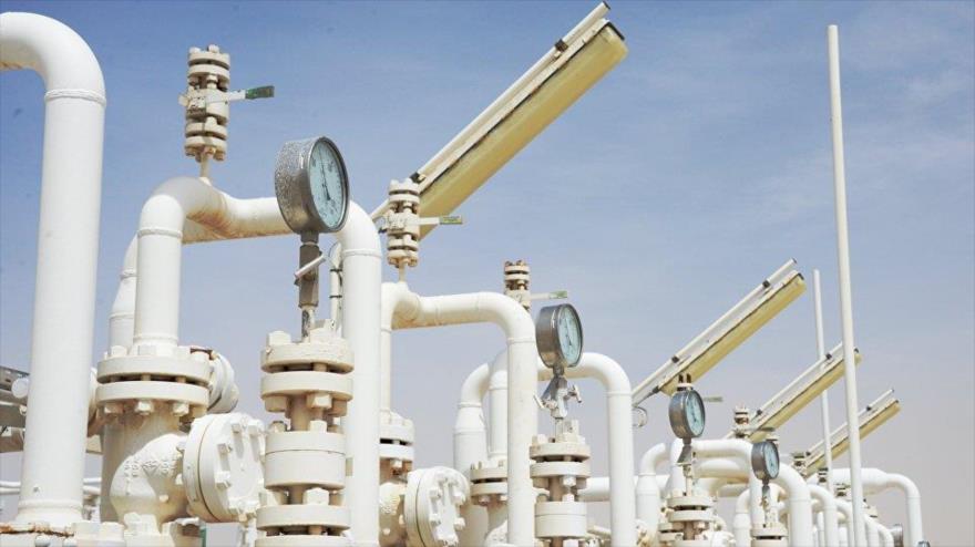 Una planta de gas en Homs (Siria).