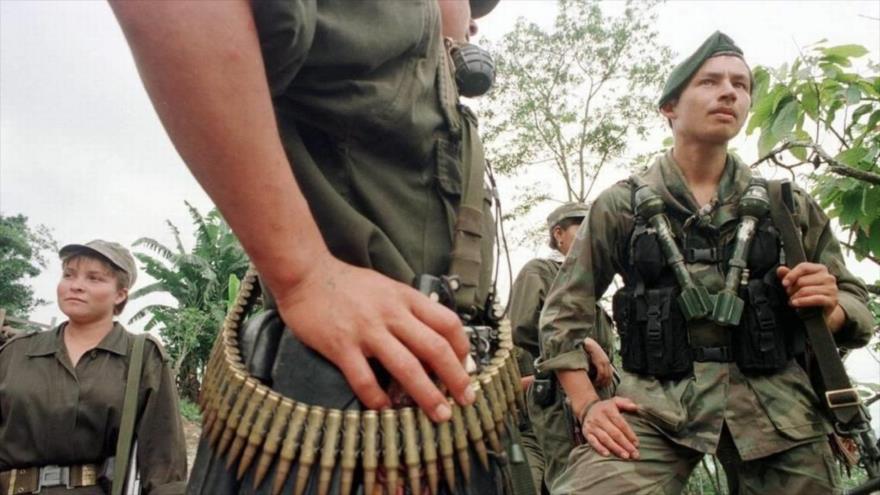 Integrantes de las Fuerzas Armadas Revolucionarias de Colombia (FARC).