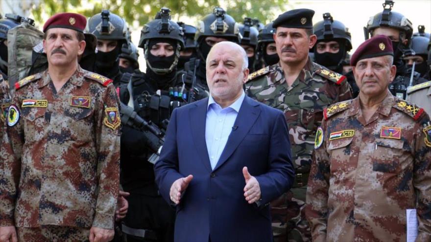 El primer ministro de Irak, Haidar al-Abadi.