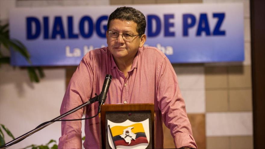 Pablo Catatumbo, negociador de las Fuerzas Armadas Revolucionarias de Colombia (FARC).