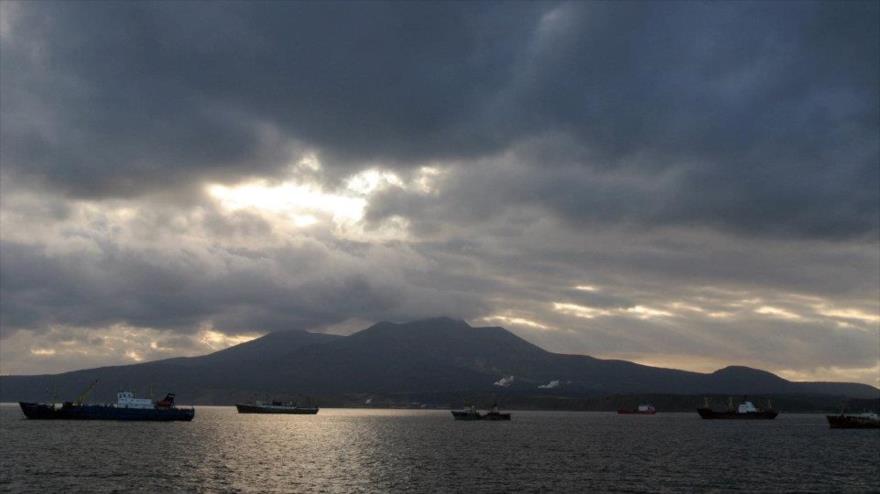 Las islas Kuriles.