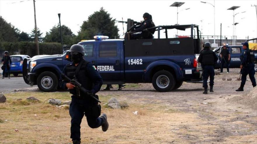 La Policía Federal de México lleva a cabo un operativo de seguridad/Foto Archivo