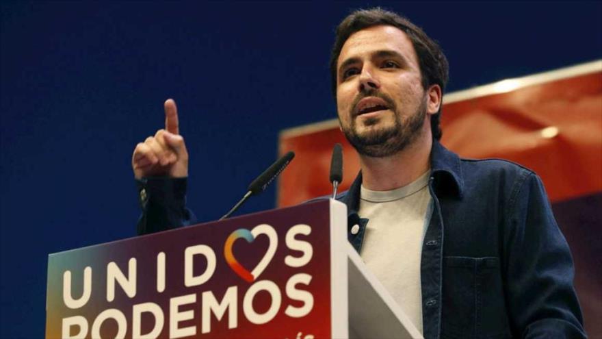 El coordinador federal de Izquierda Unida (IU), Alberto Garzón.