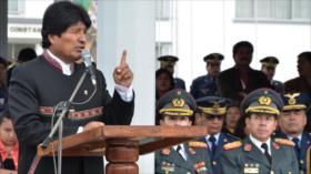 Morales anuncia la creación de la Escuela Militar Antimperialista