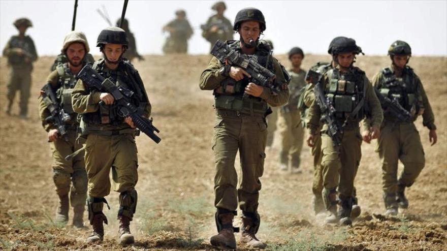 Soldados del ejército del régimen de Israel.
