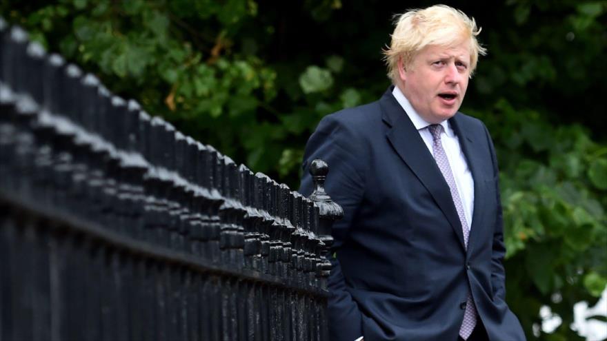 El canciller británico, Boris Johnson.