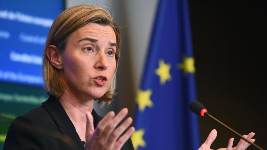 La jefa de la Diplomacia de la Unión Europea (UE), Federica Mogherini.