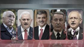 Perfiles de cinco figuras clave durante la sublevación militar en Turquía